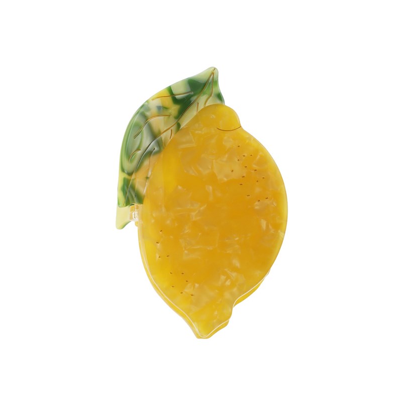 By Stær Hårklämma Citron Citrus Gul 1