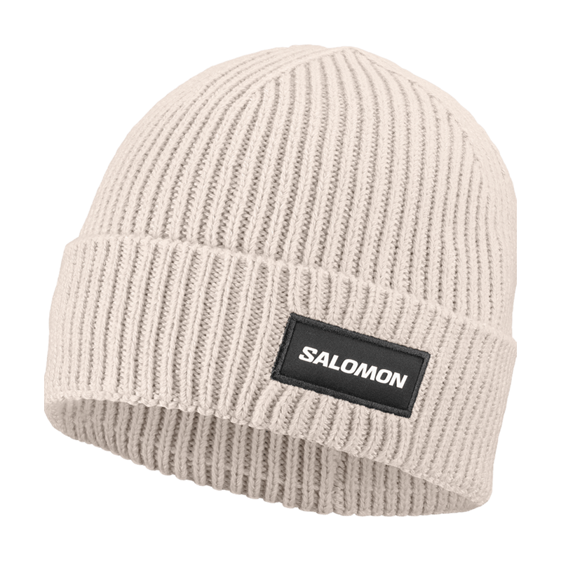 Salomon Hue Classic Beanie Lysegrå