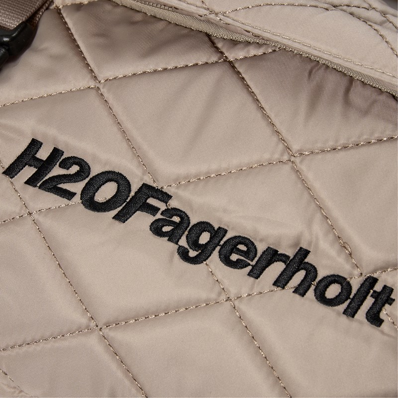 H2OFagerholt Bæltetaske Close Market Bag Beige/grå 3