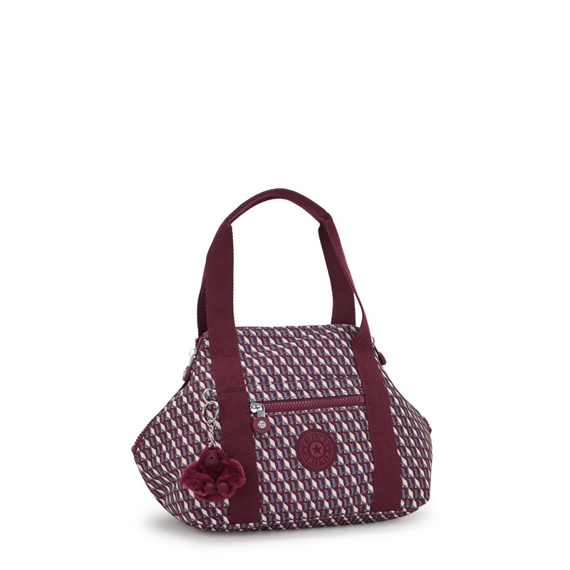 Kipling Axelremsväska Art Mini Röd 5