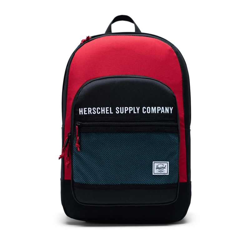 Herschel Rygsæk Kaine Sort/Rød 1