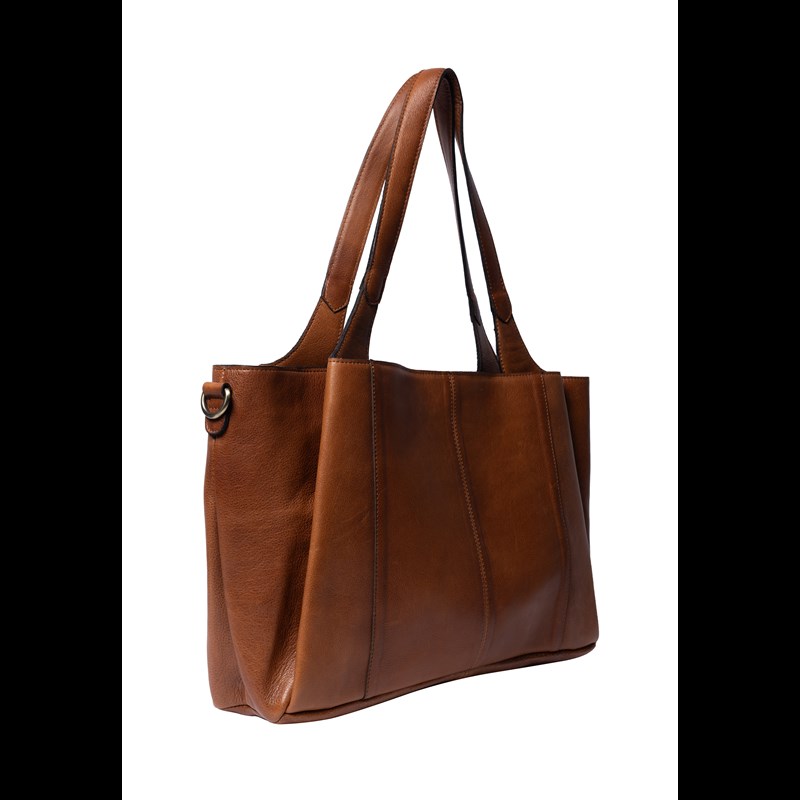 RE:DESIGNED Skuldertaske Nisa Big Brun 4