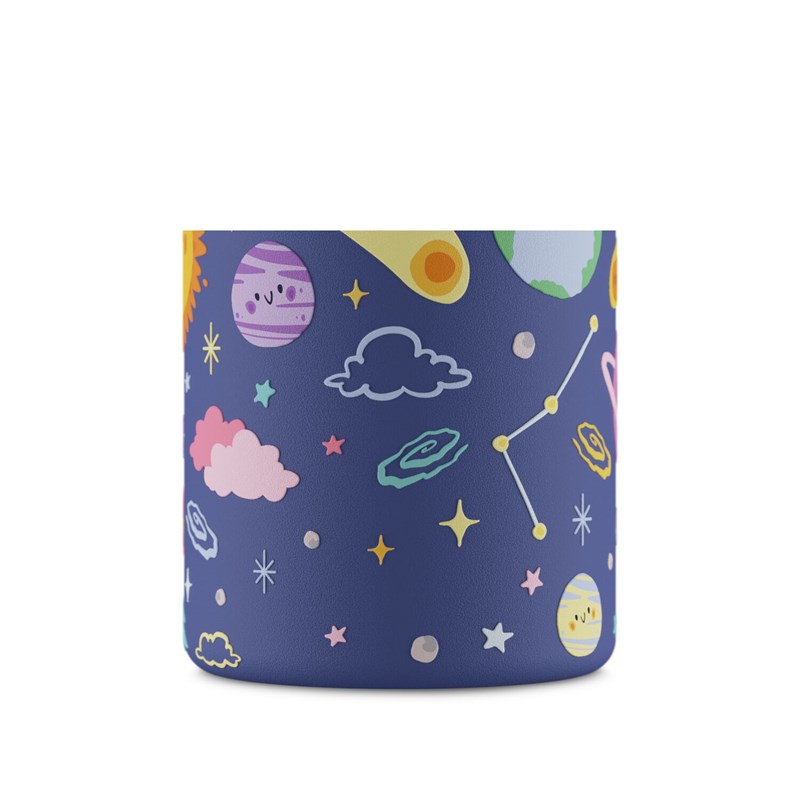 24Bottles Vattenflaska Urban Bottle Blå med rymd 5