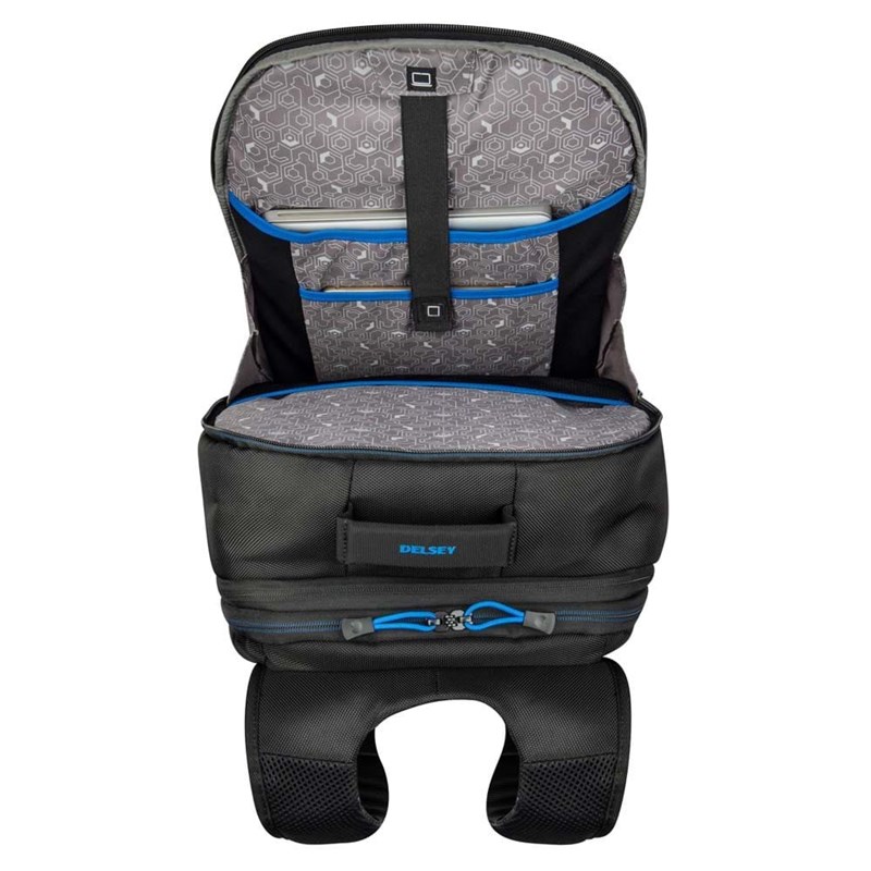 Delsey Rygsæk Montgallet Sort 17" 5