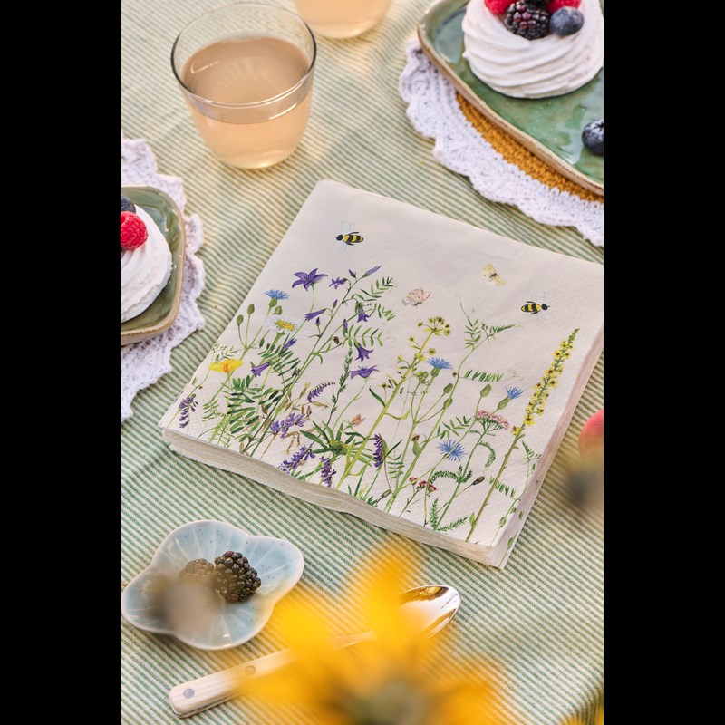 Ib Laursen Servietter Blomster Print 2