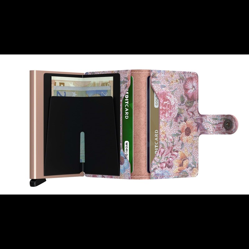 Secrid Kortholder Mini wallet Pink mønstret 4