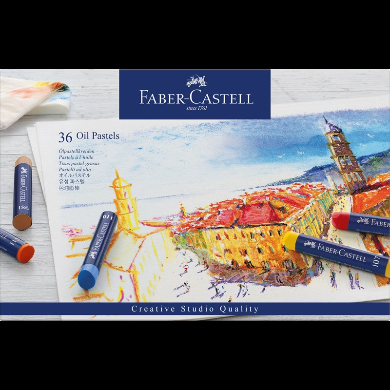 Faber-Castell Oljepastellkritor 36 st. Multi 1