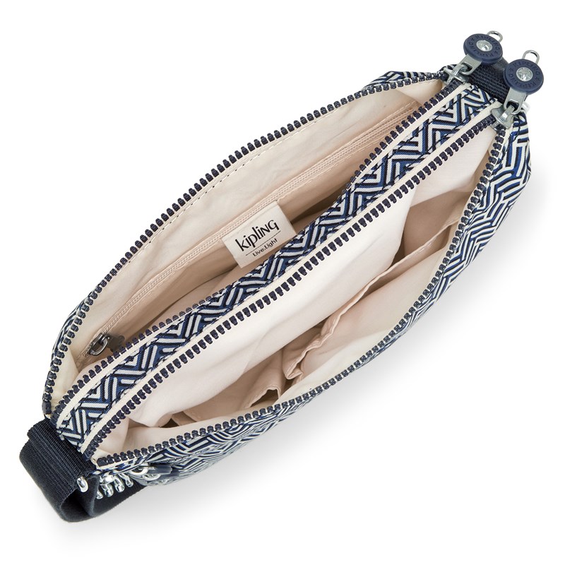 Kipling Crossbody Alvar Blå/Vit 3