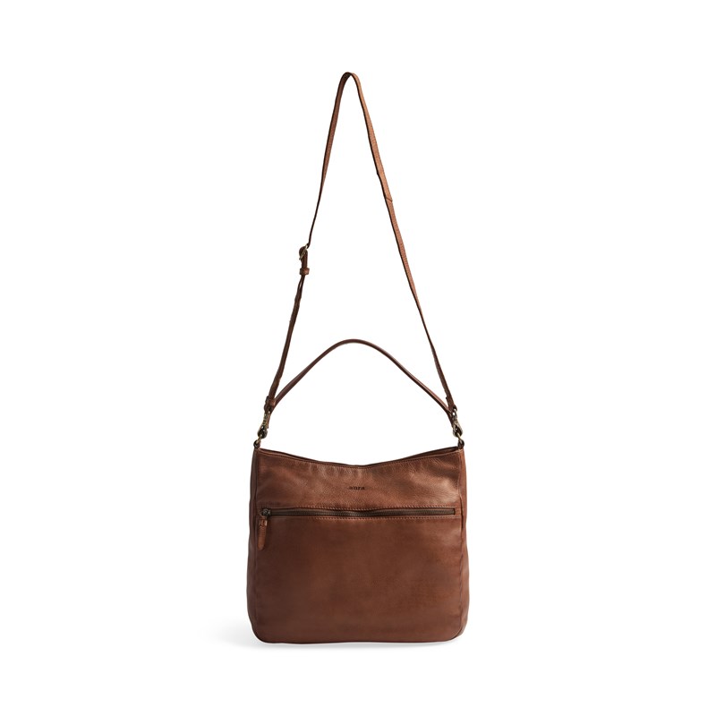 Aura Skuldertaske Salma  Cognac 6