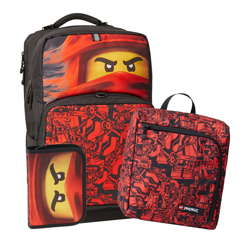 LEGO Bags Skoletaskesæt Maxi+ Ninjago Re Rød 1