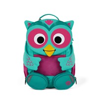 Affenzahn Barnryggsäck Large Friend Owl Turkos/Rosa 1