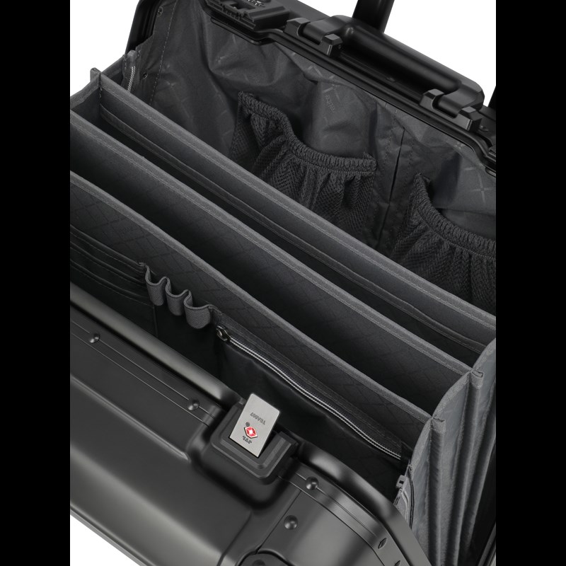 travelite Resväska Next Business Svart 44 8