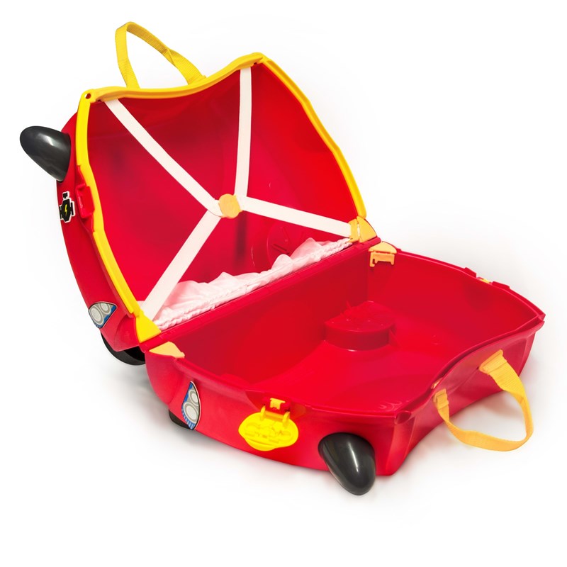 Trunki Børnekuffert med hjul Rød 4