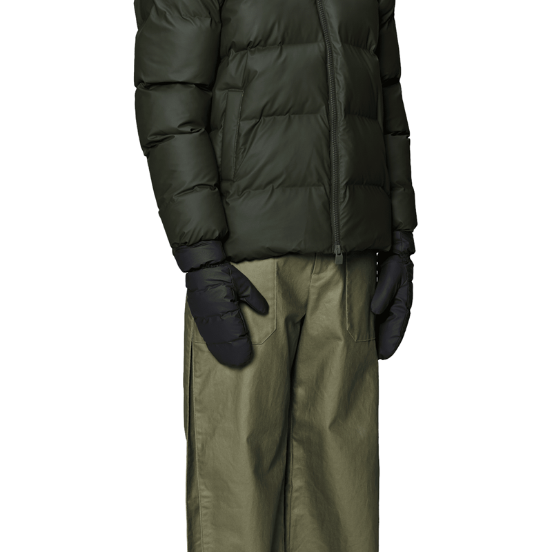 RAINS Luffe Puffer Sort Str S/M 2