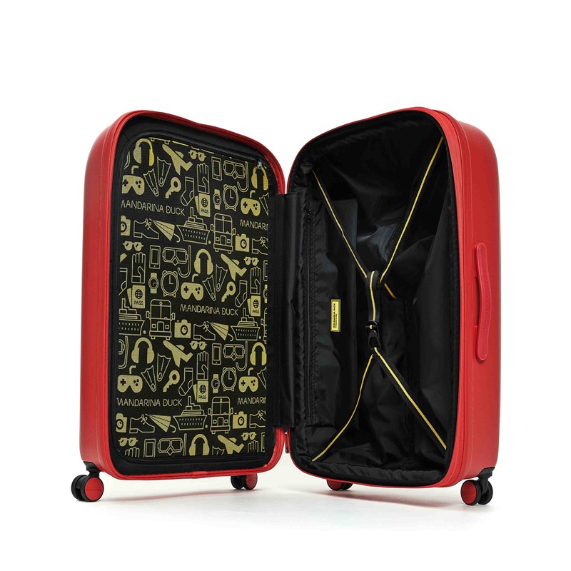 Mandarina Duck Kuffert Logoduck+ Rød/rød 75 Cm 4