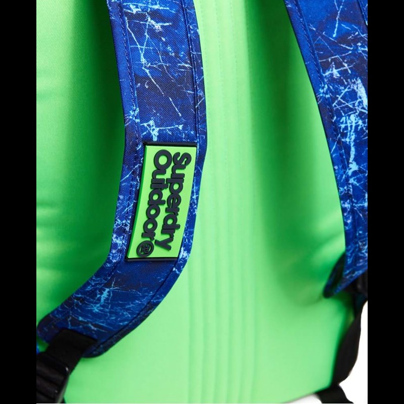 Superdry Rygsæk Montana Marble Blå 5