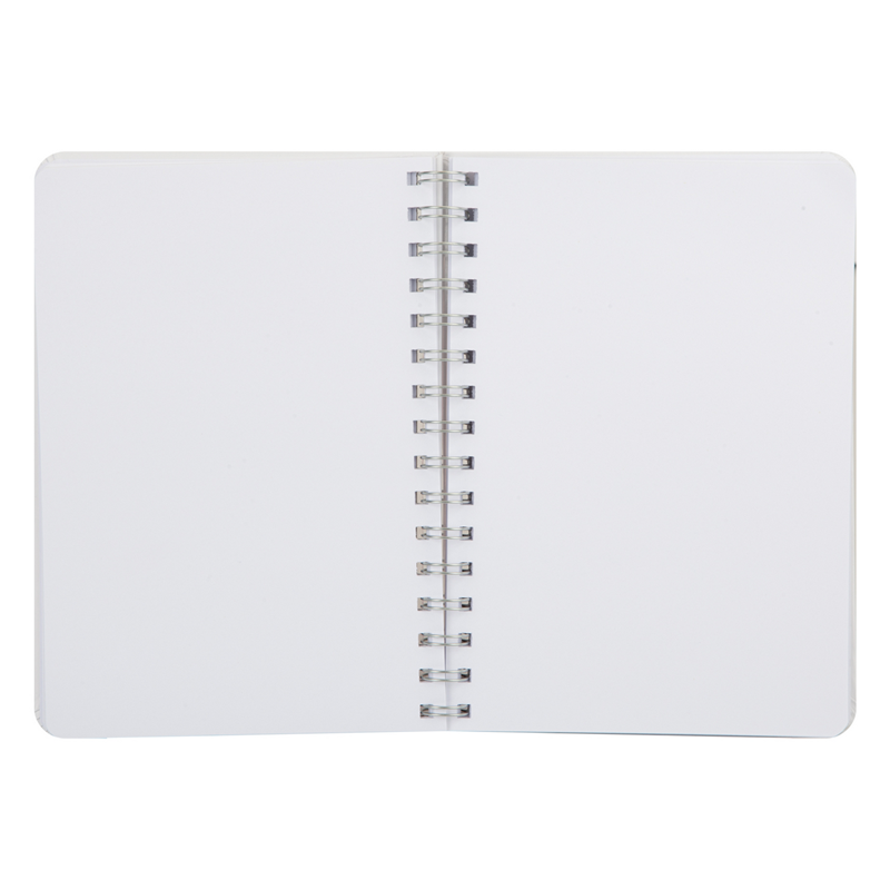 Den Notesbog A5 med skriveartikler Hjerter 3