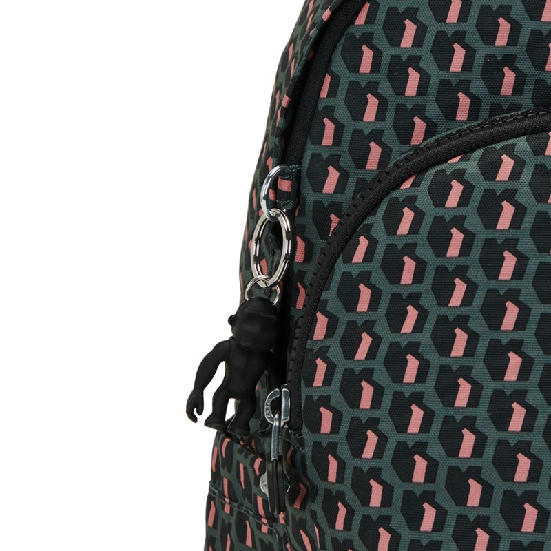 Kipling Rygsæk Delia Sort/pink 5