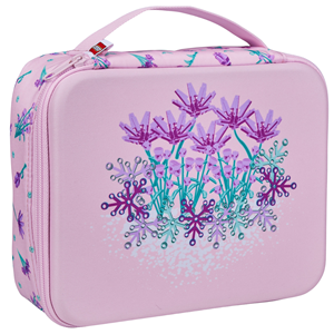 LEGO Bags Matlåda Flowers Rosa