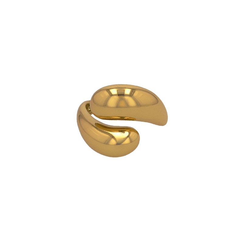 Winther Studio Ring Double Goccia Guld 1