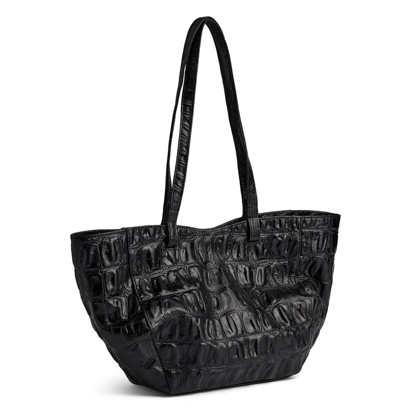 Depeche Shopper Svart/Croco 13" 2