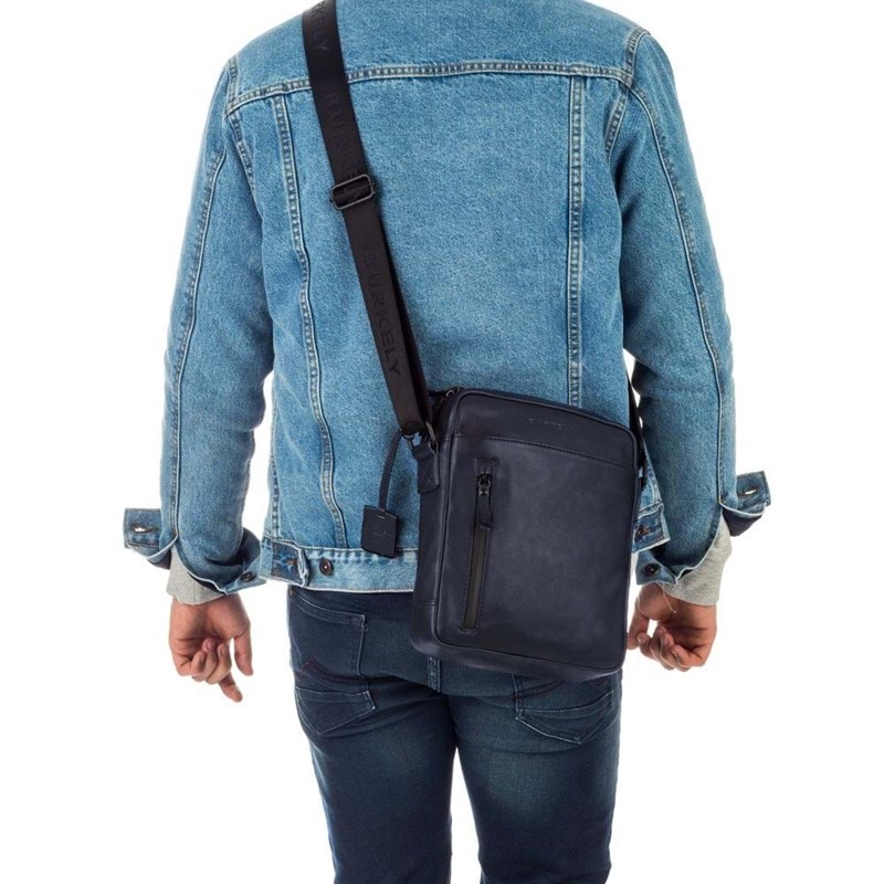 Burkely Crossbody Rain Riley X-Over Blå 10" 6