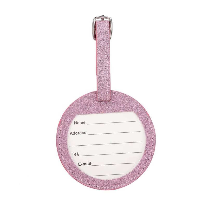NEYE Travel Kuffertmærke glimmer Pink 2