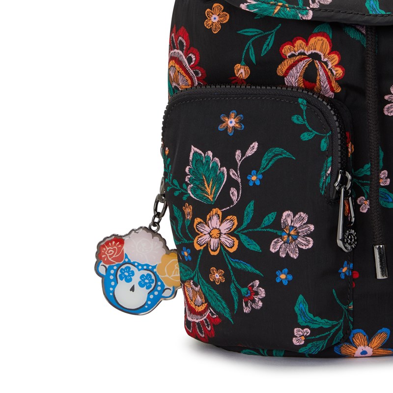 Kipling Rygsæk Anto Frida Kahlo Blomster Print 6