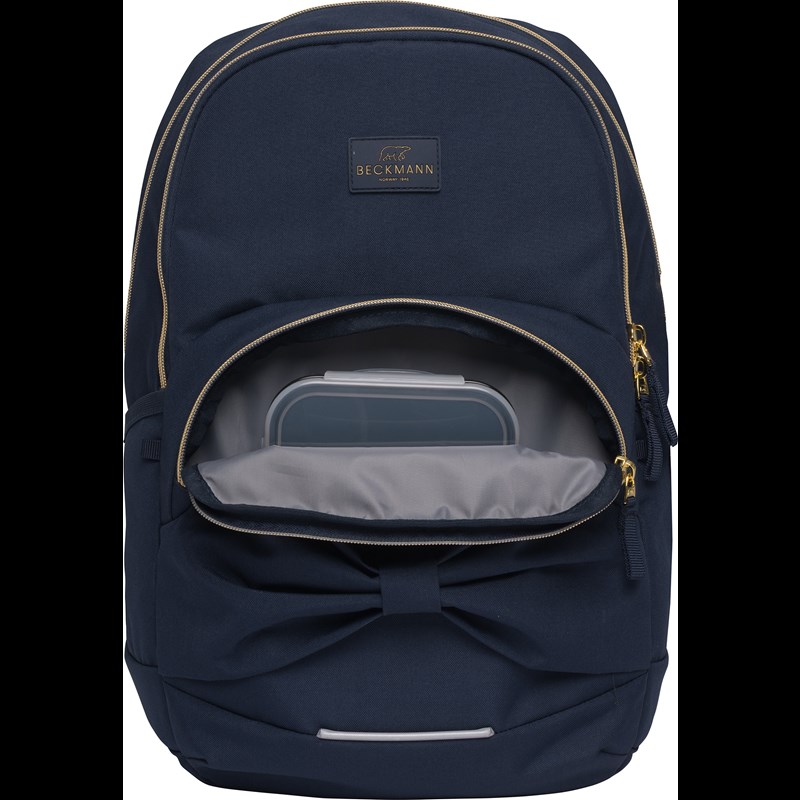 Beckmann Skolväska Sport Jr Blue Bow Marin 6