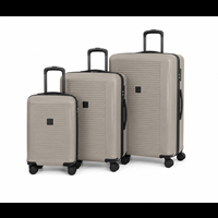 Aries Travel Kuffertsæt Toronto Grå 76 Cm 1
