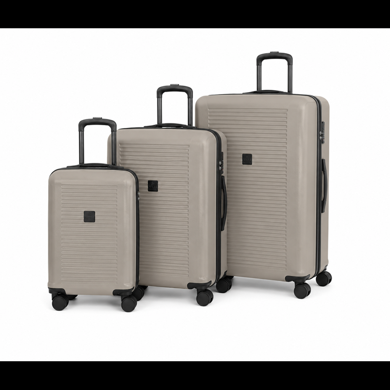 Aries Travel Kuffertsæt Toronto Grå 76 Cm 1