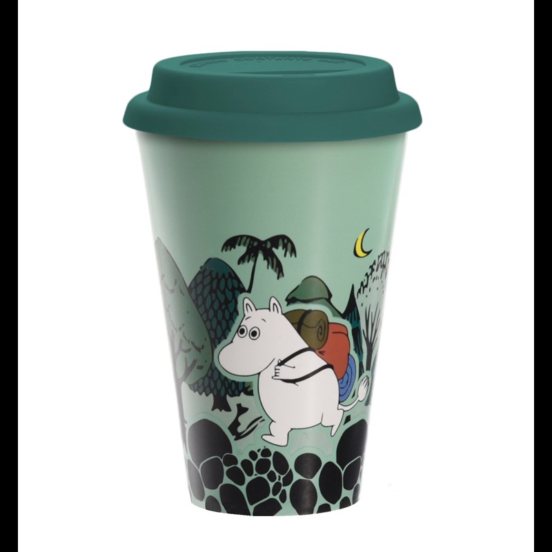 Nordic Buddies Takeaway mugg Mumintrollet Grön 1