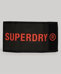 Superdry Plånbok Tarp Tri-Fold Wallet Svart/Beige 1