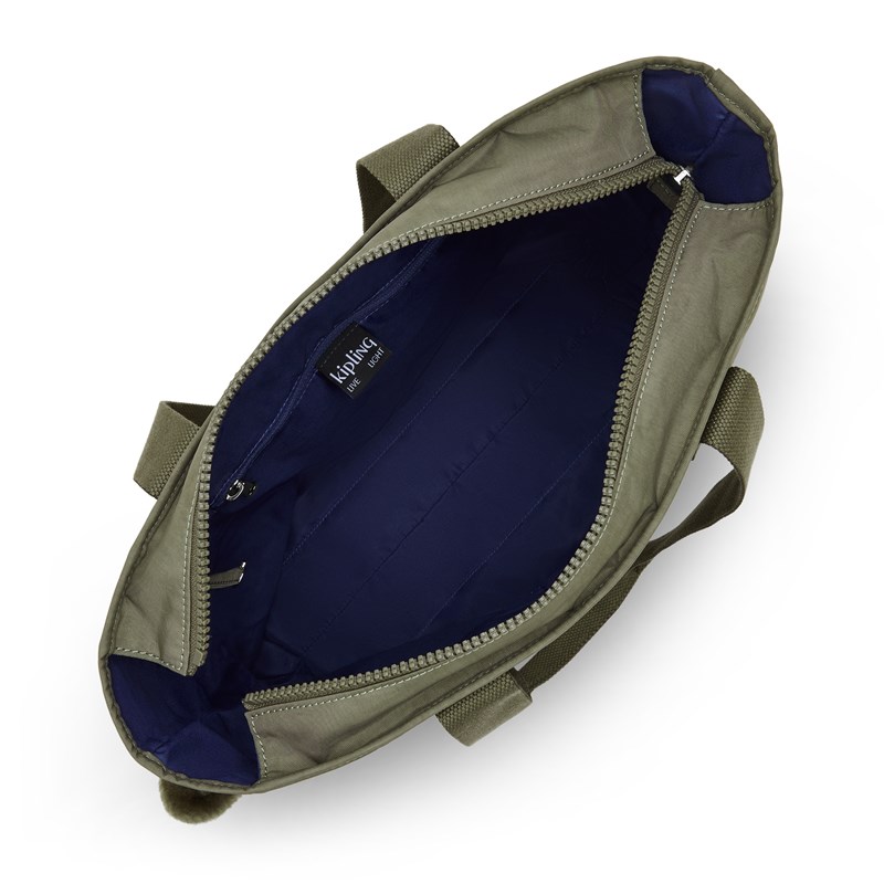 Kipling Shopper Anina Tote Medium Armégrön 3