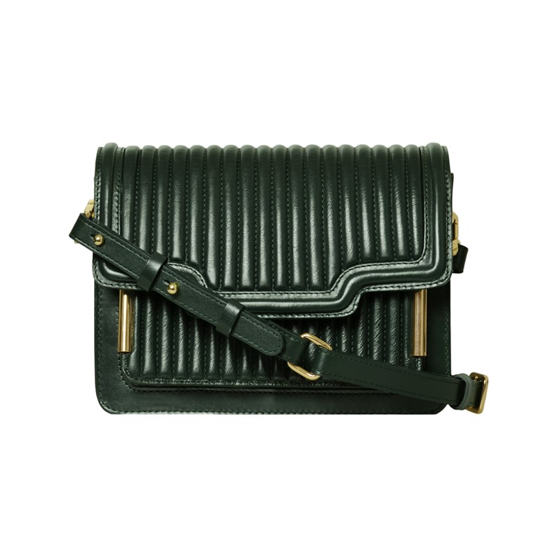 Belsac Crossbody Lea  Grøn 1