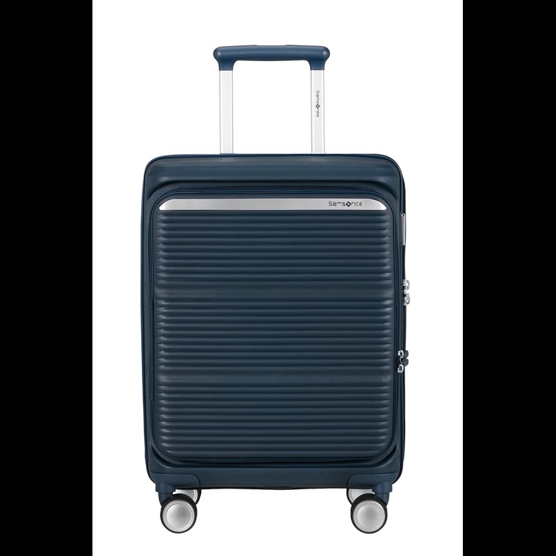 Samsonite Kuffert Paralux HS M. blå 55 Cm 1