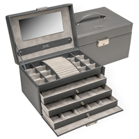 Sacher Smykkeskrin Large Grå 1