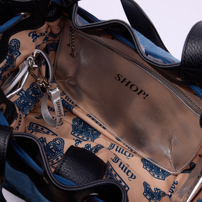 Juicy Couture Axelväska Daydreamer  Denim 3