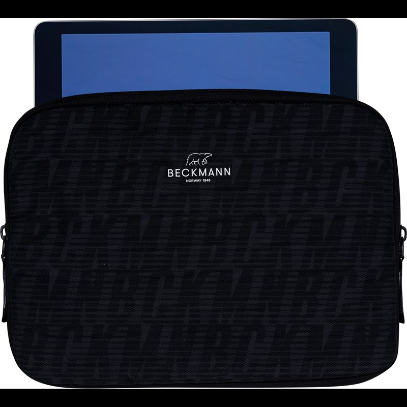 Beckmann Computer Sleeve Black Bold Sort 2