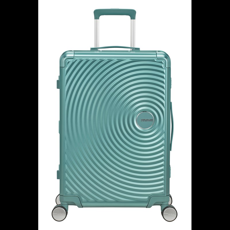 American Tourister Kuffert Soundbox Alu Turkis 68 Cm 1