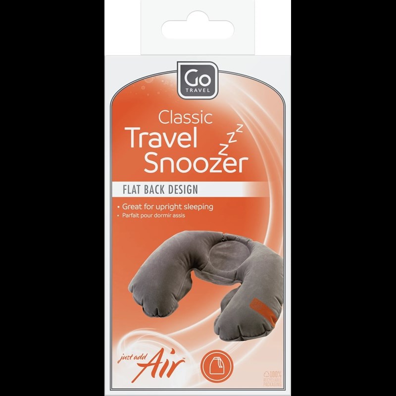 Go Travel Nackkudde Travel Snoozer Grå 4