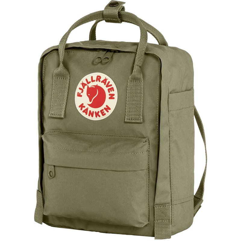 Fjällräven Ryggsäck Kånken Mini Khaki grön 1