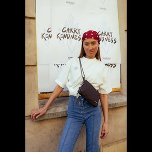 Kintobe Crossbody Sam Mocca Brun alt image