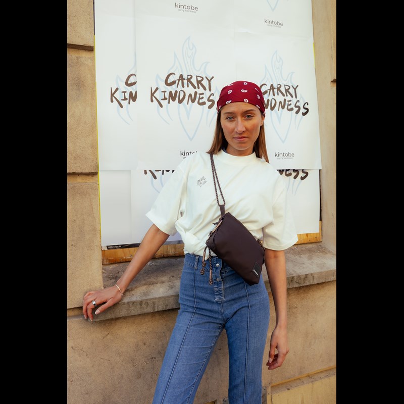 Kintobe Crossbody Sam Mocca Brun 2
