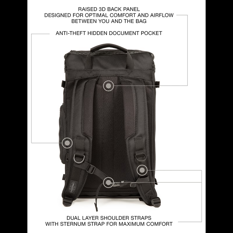 Eastpak Rygsæk Tecum Top Sort 16" 7