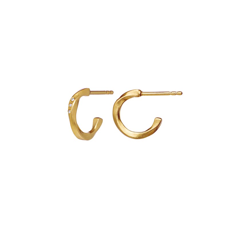 Maanesten Örhängen Echo Petite Guld 3