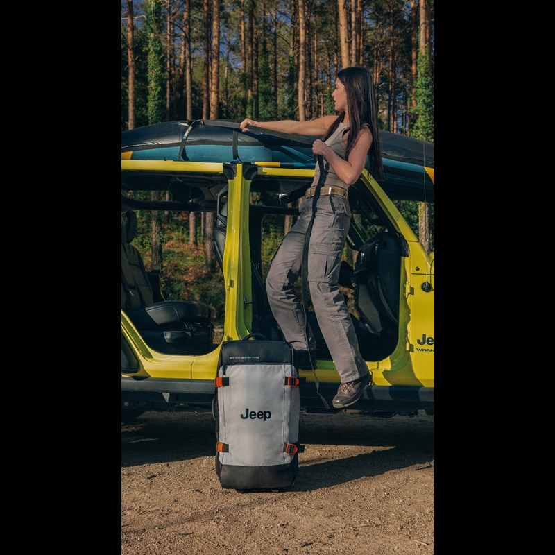 Jeep Kuffert JS007C Grå/Sort 81 Cm 2