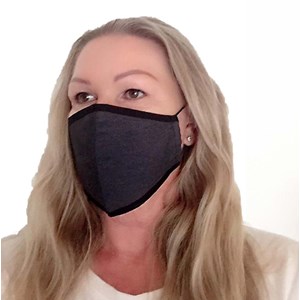 Community Mask Ansiktsmask 3-lager Svart denim alt image