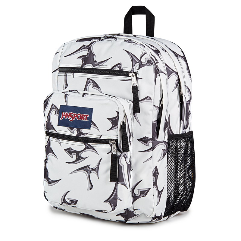 JanSport Rygsæk Big Student Hvid/sølv 15" 3