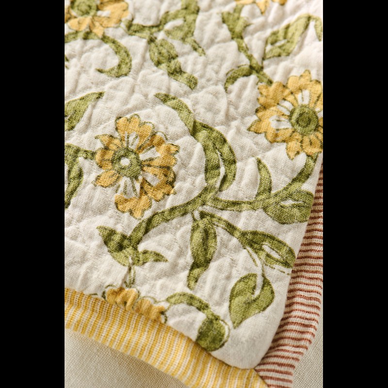 Ib Laursen Pudebetræk Vigga Gul 3